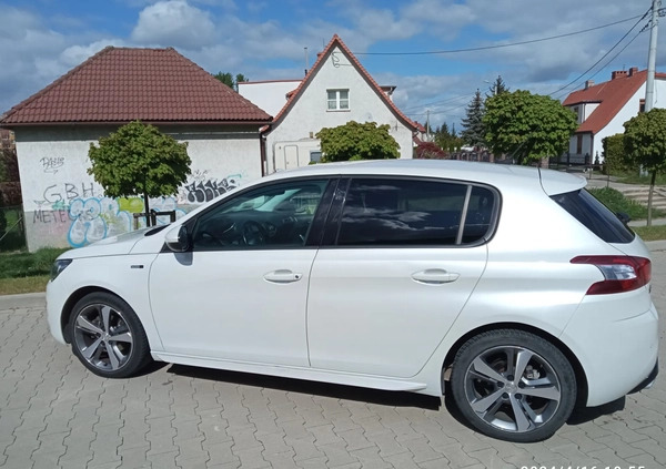 Peugeot 308 cena 39900 przebieg: 42252, rok produkcji 2017 z Jawor małe 232